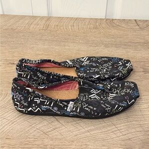 Toms X Kitson Limited Edition Hollywood California Women's Size 8.5 SOLD OUT